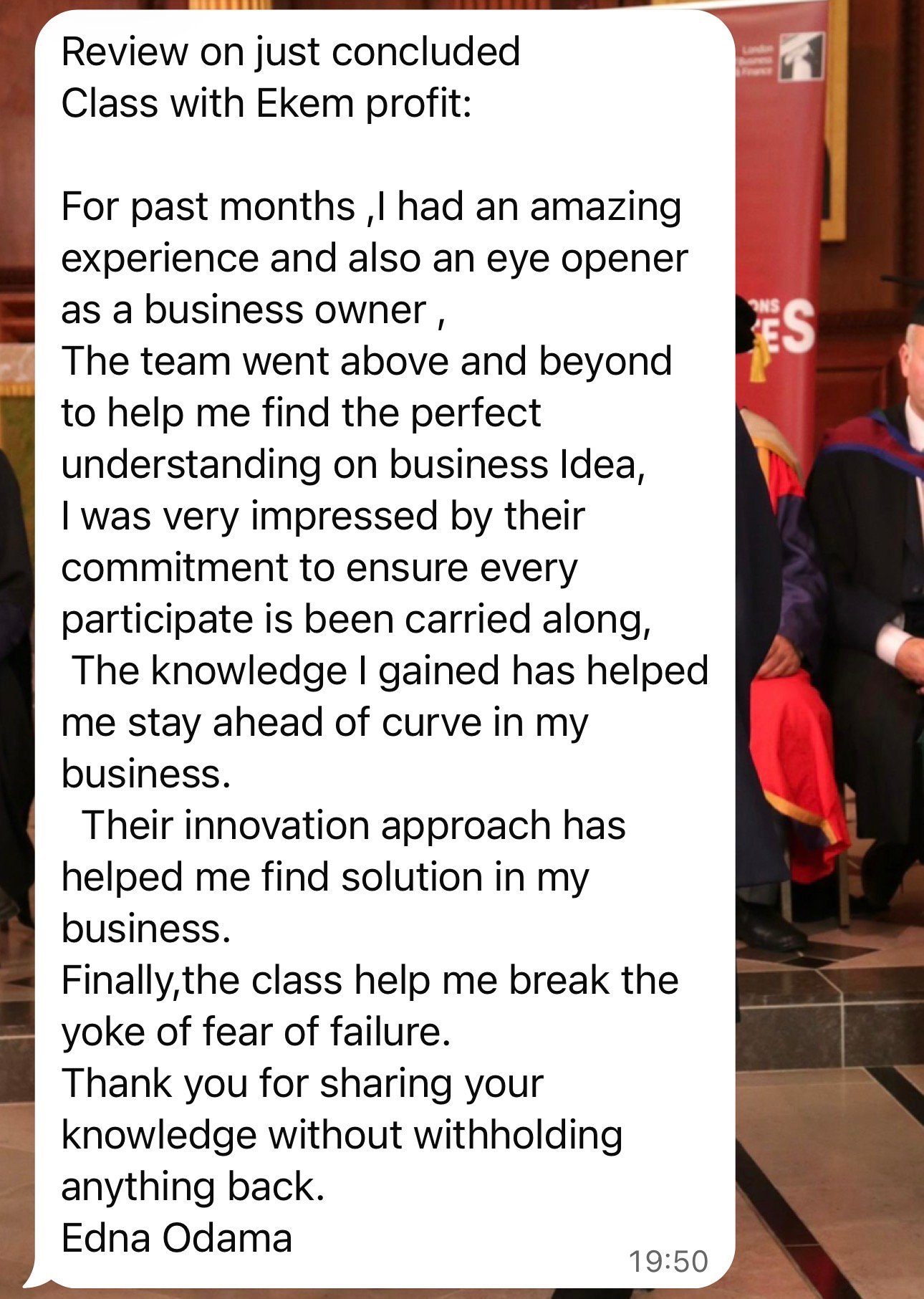 EkemProfits testimonial